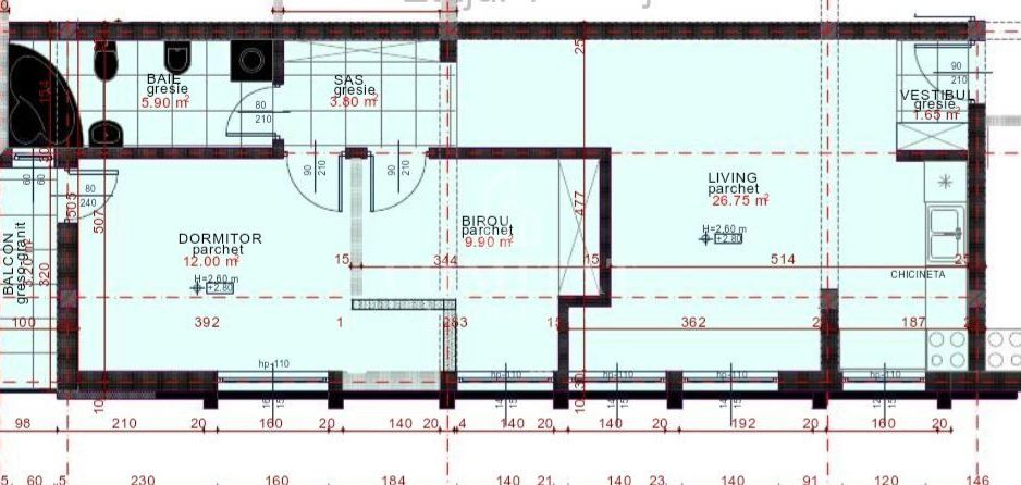 Apartament 2 camere, semifinisate | zona Eroilor - Poză 1