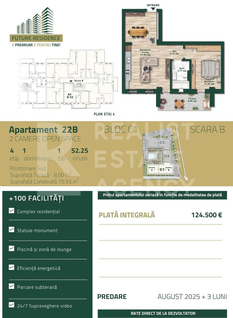Vânzare, apartament, 2 camere, zona Torontalului, Timișoara - Poză 5