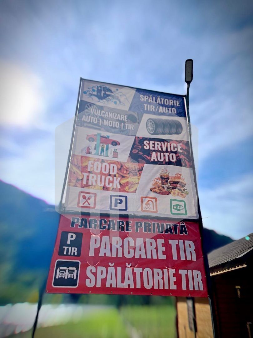 Parcare+Spalatorie/Vulcanizare/service Auto- Valea Oltului-Investitie - Poză 1