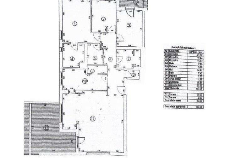 Apartament 4 camere Capitale + Curte | Loc de parcare & Boxa - Poză 15