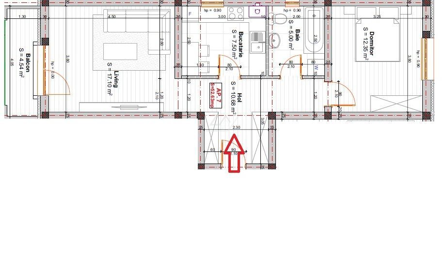 Decomandat. Etaj 1. Loc de parcare. - Poză 8
