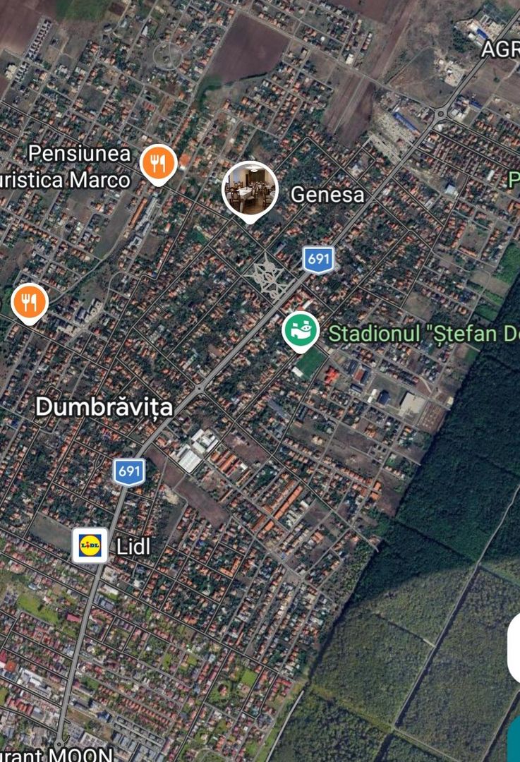 Teren Padurea Verde Dumbravita cu 2 fronturi stradale - Poză 2