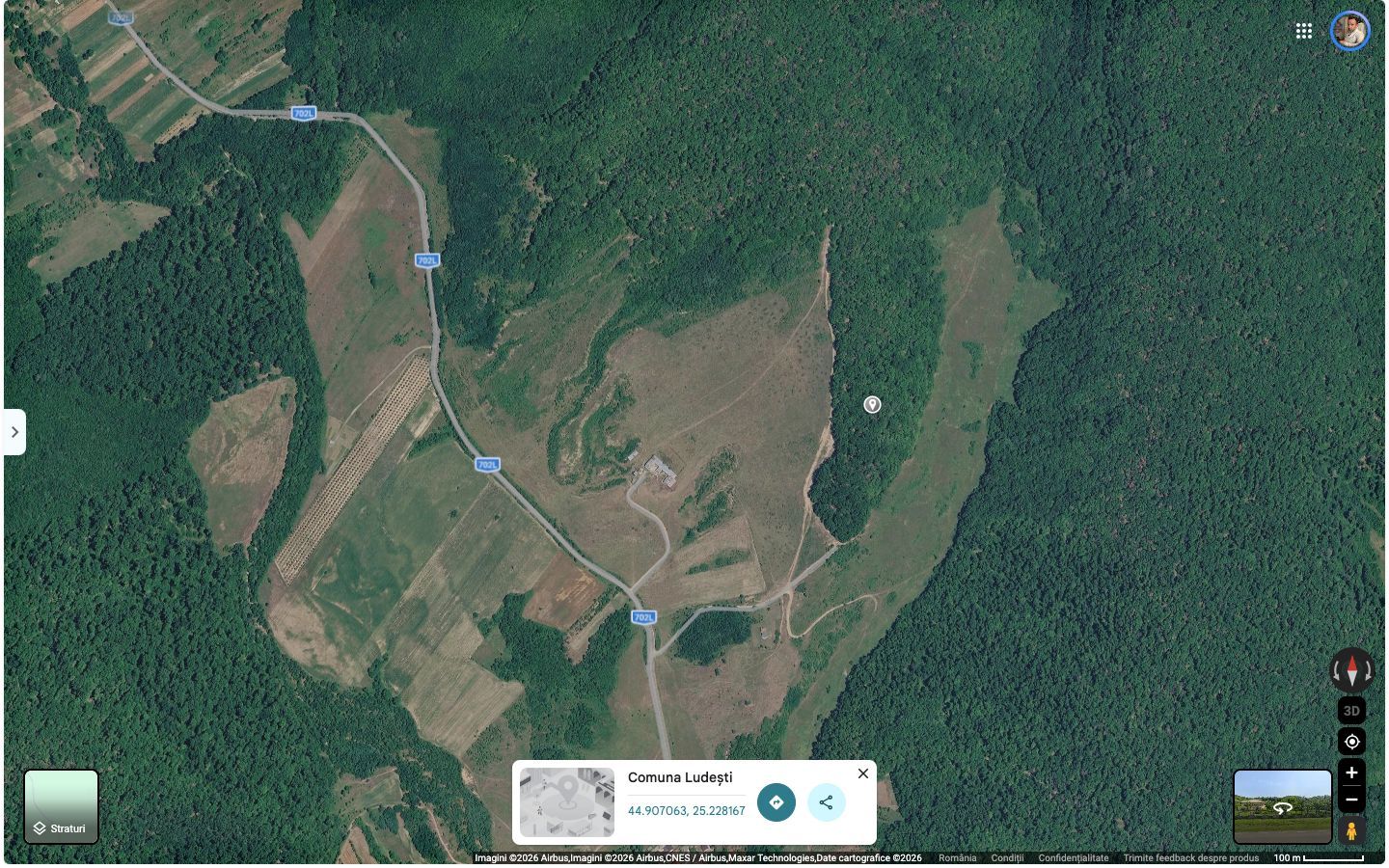 Teren pășune de vânzare – 50 ha, Ludești Dâmbovița - Poză 2