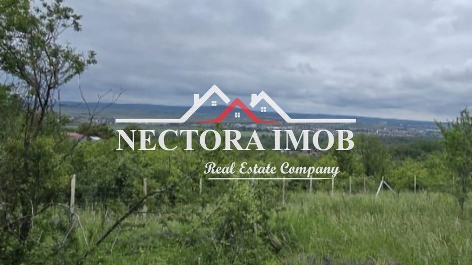 NECTORA IMOB-Teren cu panorama, Str. Podgoria, 1675 mp,dublu front str - Poză 1