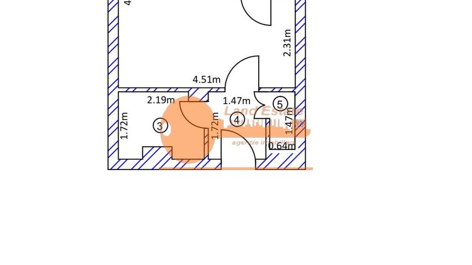 Garsoniera Gorjului-Bloc mixt(200 m metrou-1981) - Poză 15