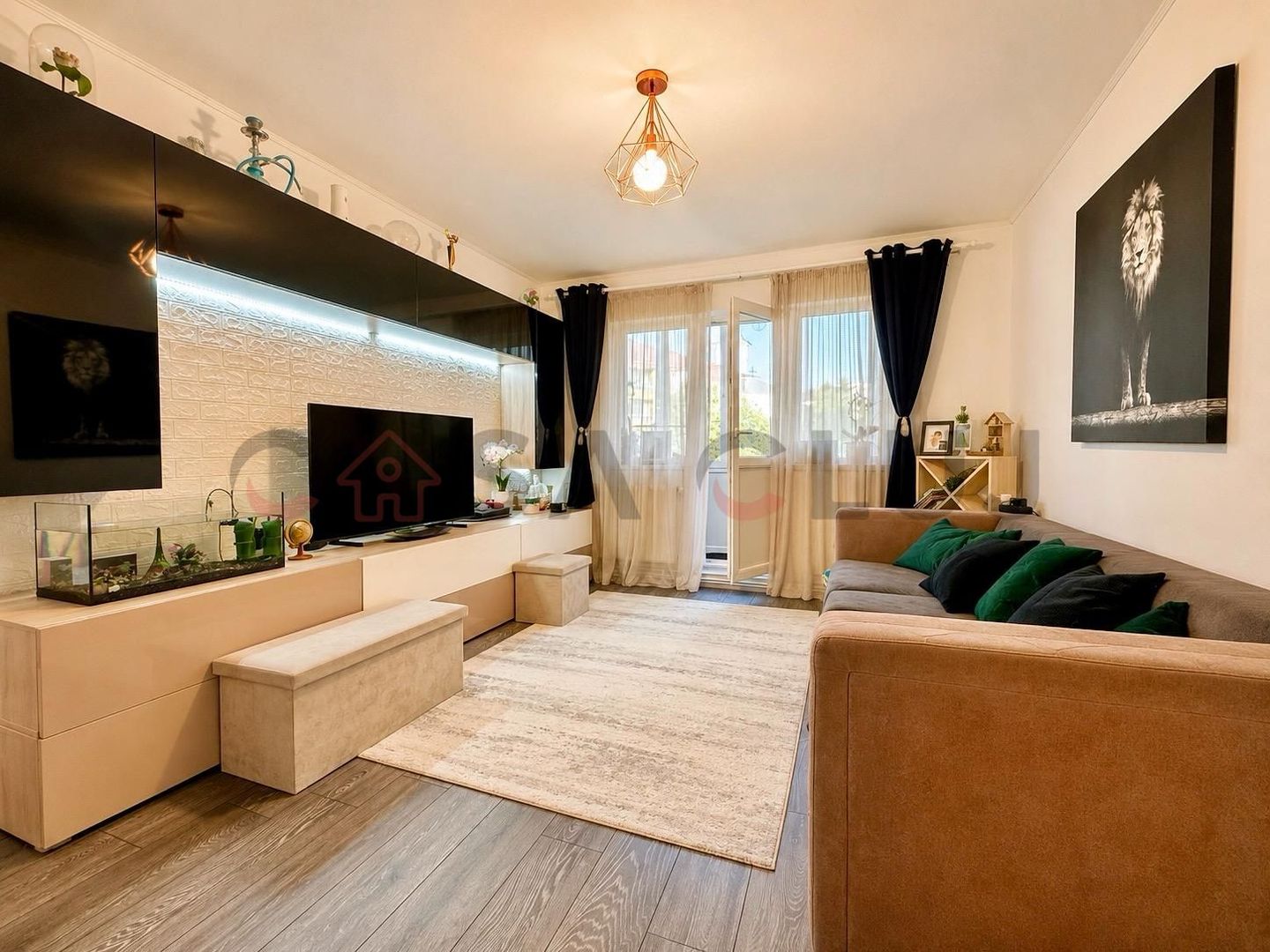 3 camere, la cheie, renovat, etaj intermediar - Poză 4