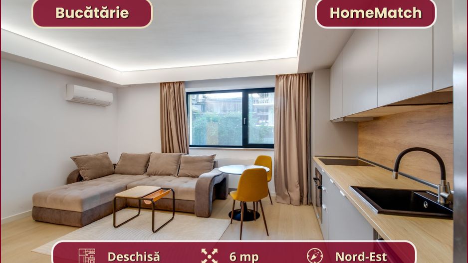 Cortina North || 2 Camere || Baie cu duș || Comision 0% - Poză 4