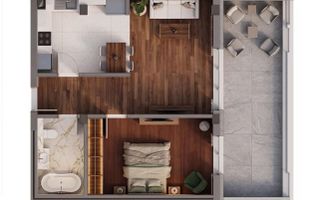 Apartamente 2 camere | Standarde NZEB | Comision 0 - Poză 2