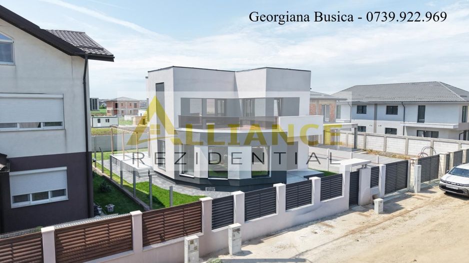 Vila individuala P+1E || 5 camere 2 bai || 430mp teren - Poză 1