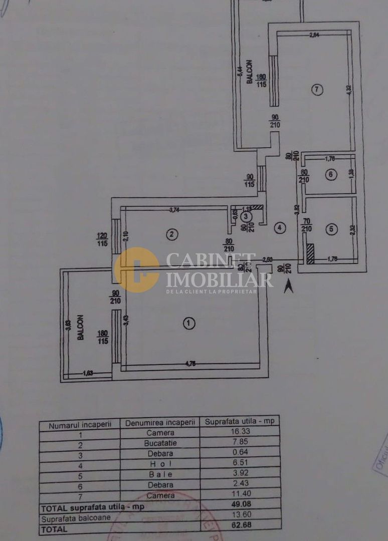 MOARA DE FOC - 2 CAMERE DECOMANDAT - ETAJ INTERMEDIAR - Poză 6
