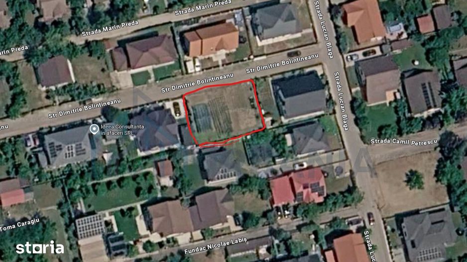 Teren de vânzare în Valea Lupului, Str. Dimitrie Bolintineanu - Poză 1