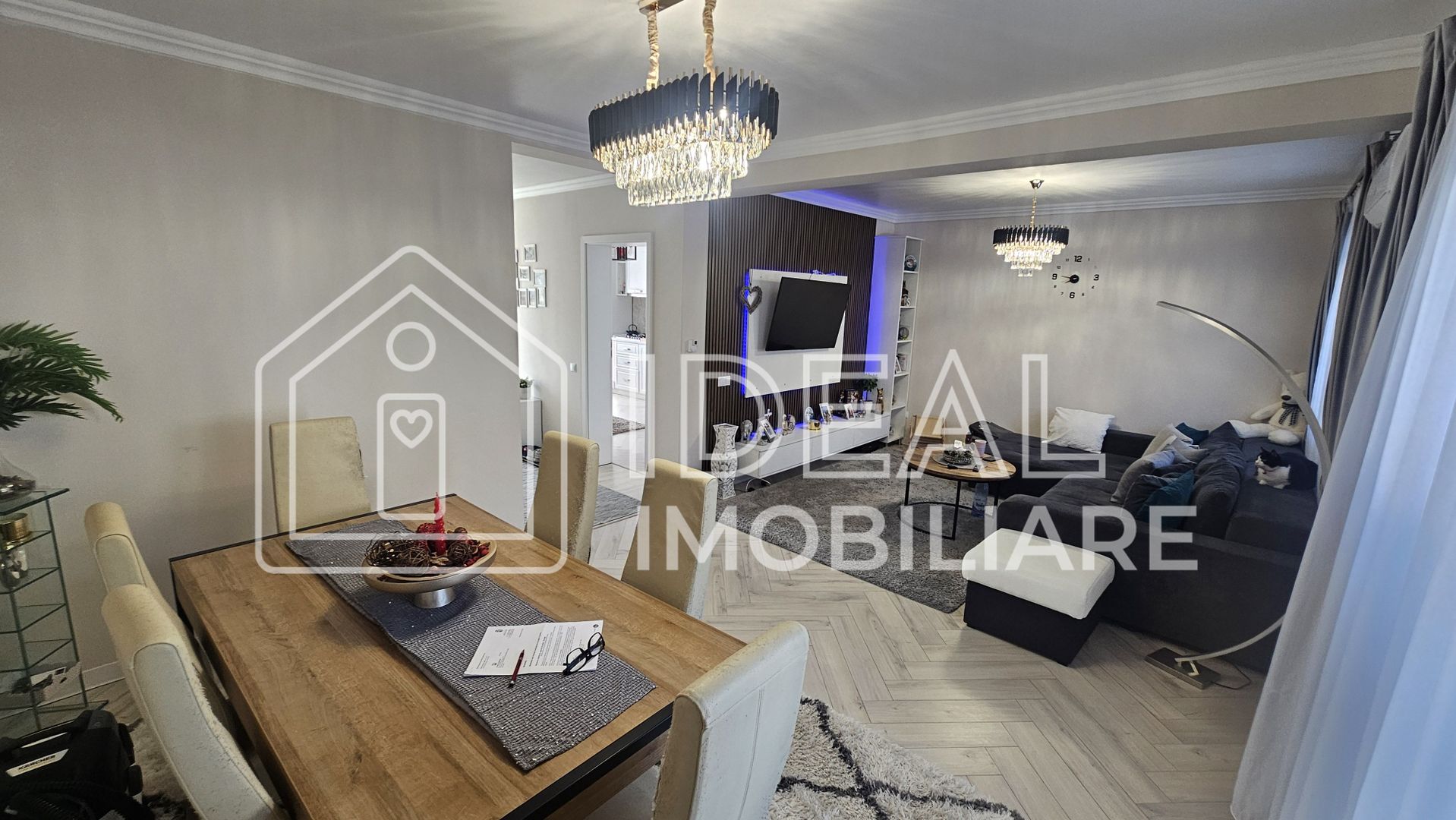 Casă tip duplex cu 4 camere, complet Mobilat, Selimbar - Poză 12