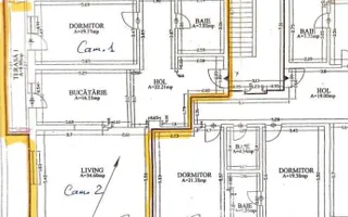 Apartament 3 Camere ***176mp***+ parcare subterana / Herăstrău-Nordului - Schiță 53