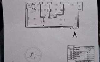 Vanzare 2 camere | Prelungirea Ghencea  | Parcare - Schiță 6