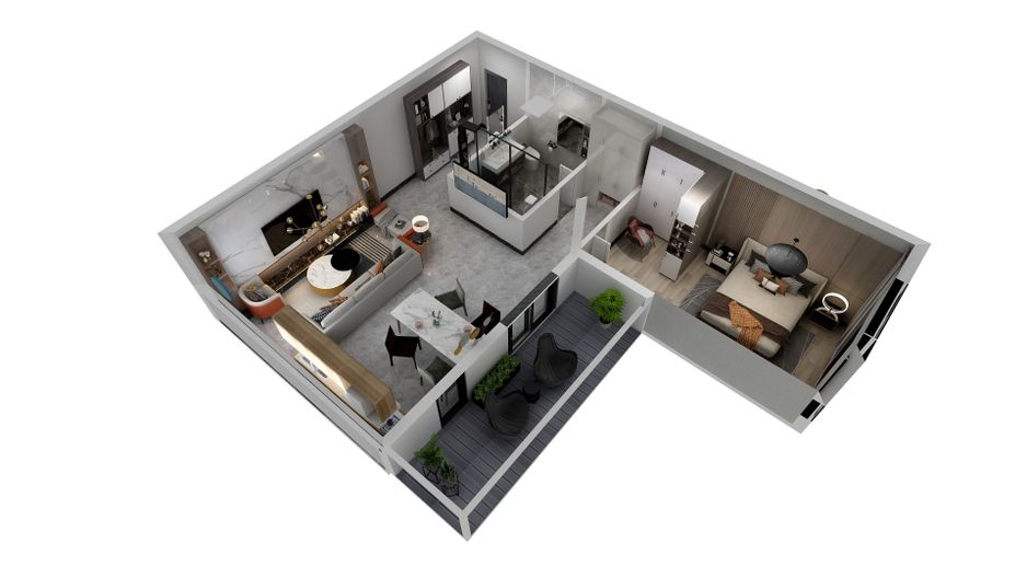 Imopark Residence, 1,2,3 camere, parcare inclusa, comison 0%. - Poză 4
