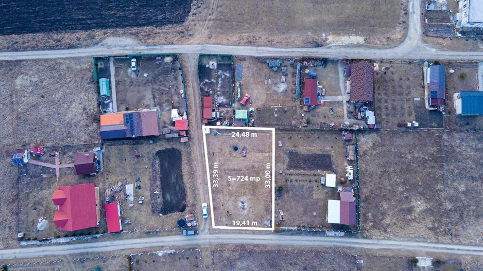 Teren 724 mp – Dealul Sibiului | Zonă cu potențial de intravilan - Poză 2