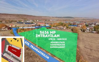 Teren intravilan 5.636 mp UTR Is – Jucu de Mijloc - Comercial/Servicii - Poză 1