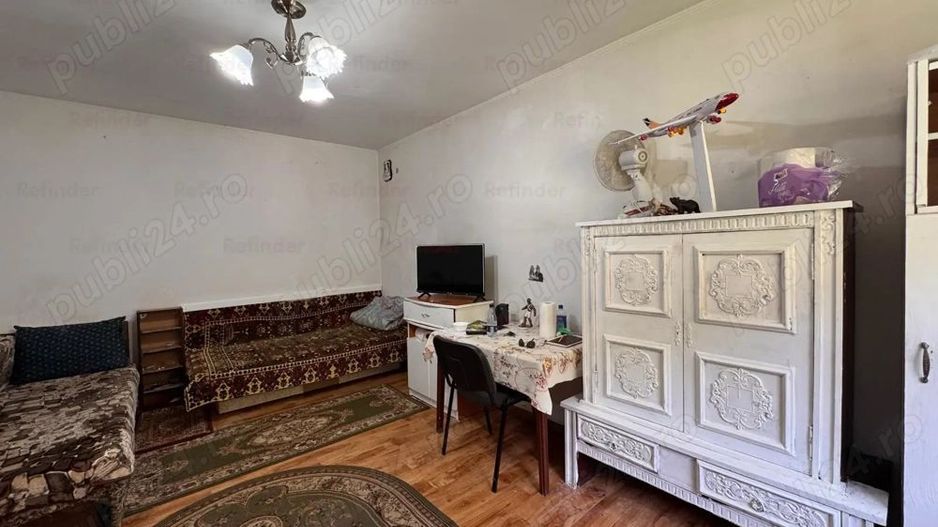 Garsonieră decomandată, Mihalache, parter, bloc reabilitat - Poză 1