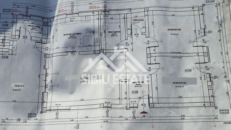 Casa 130 mp, teren 2800 mp, priveliște superbă – Marginimea Sibiului - Schiță 10
