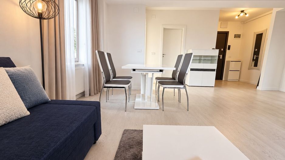 Apartament 2 camere de închiriat în Pipera, 56 mp, 550 €/lună, mobilat - Poză 3