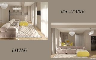 Apartament 3 camere cu propria curte alternativă la casă, Bucium proiect nou - Poză 3