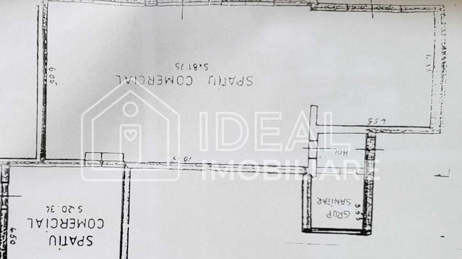 Spațiu Comercial cu Vitrină la strada principala, 110 mpu, Calea Dumbravii - Schiță 7