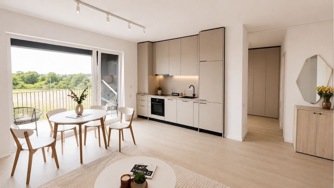 Apartament cu 2 camere de închiriat 61mp Universita Medicina UVVG Arad - Poză 3