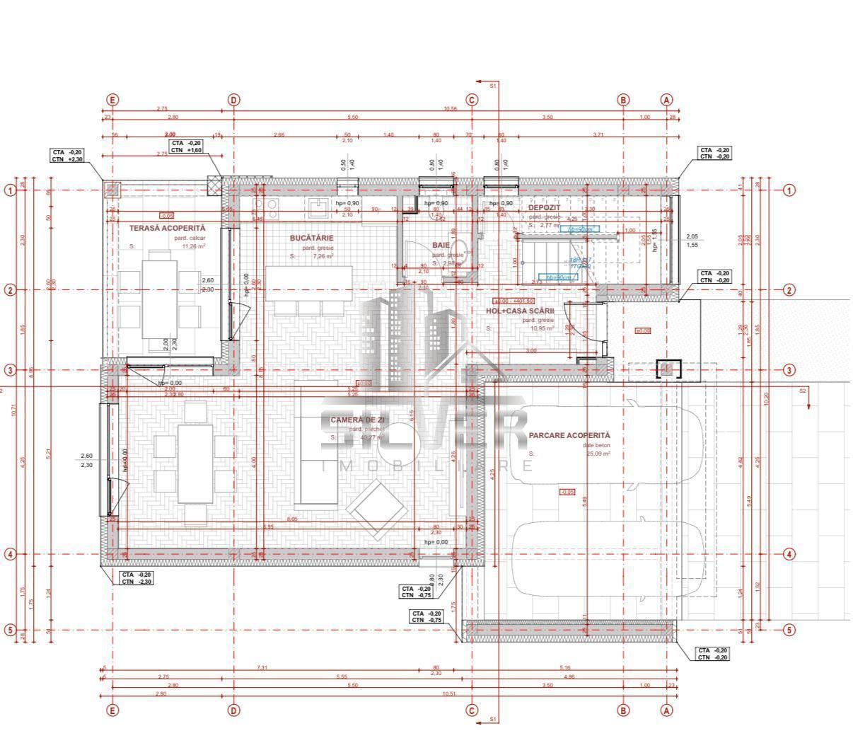 Casa individuala/teren 500mp/panouri fotovoltaice/pompe de caldura. - Poză 2