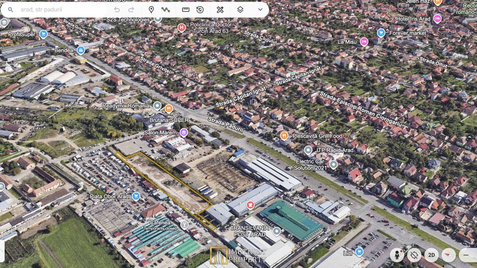 Teren intravilan de vanzare 6.839 mp – Arad, zona Parneava - Poză 3