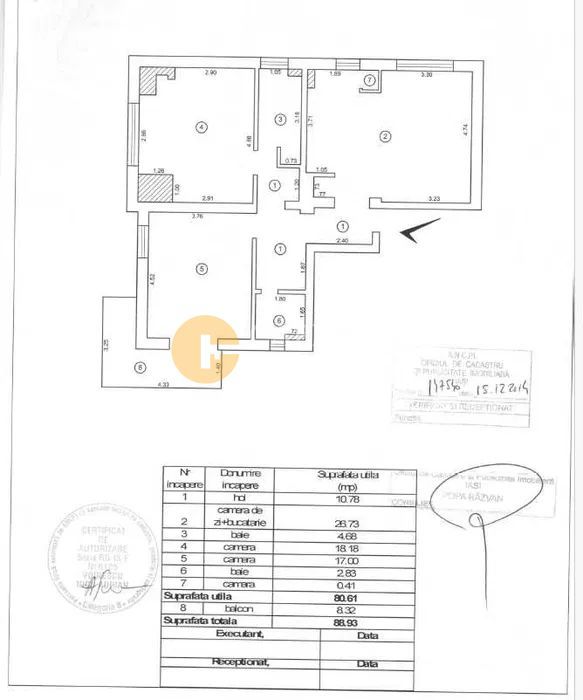 GARA - ARCU - 3 CAMERE DECOMANDAT - Poză 7