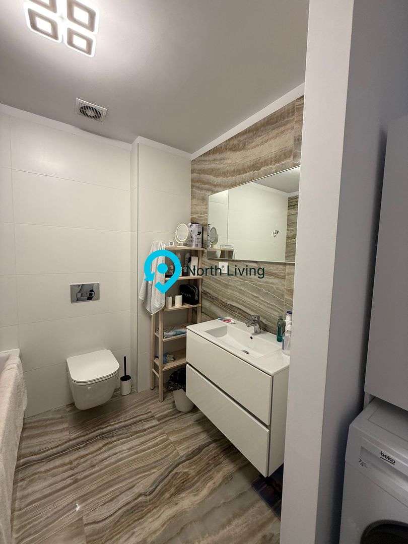 Apartament 2 Camere LUX | Mobilat & Utilat | Sisesti | View Panoramic - Poză 6