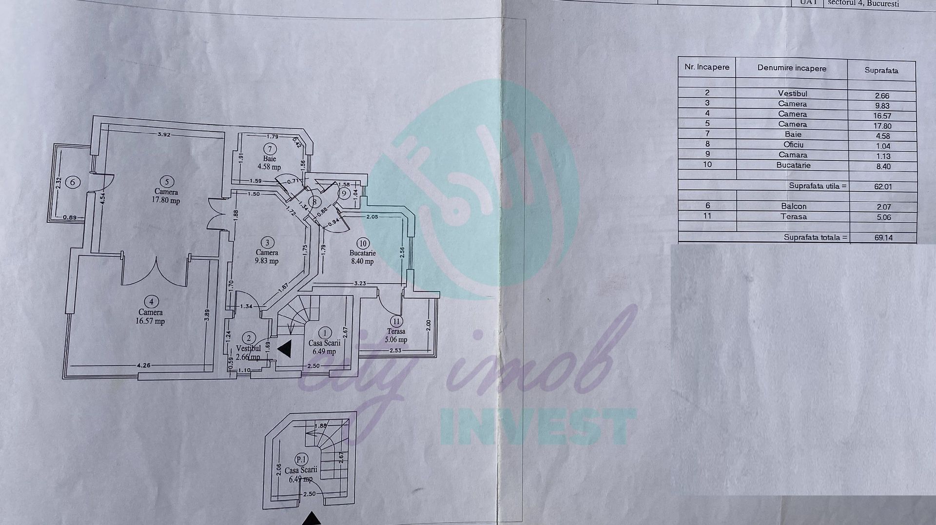 Apartament 2 camere in vila langa Parcul Tineretului - Poză 6