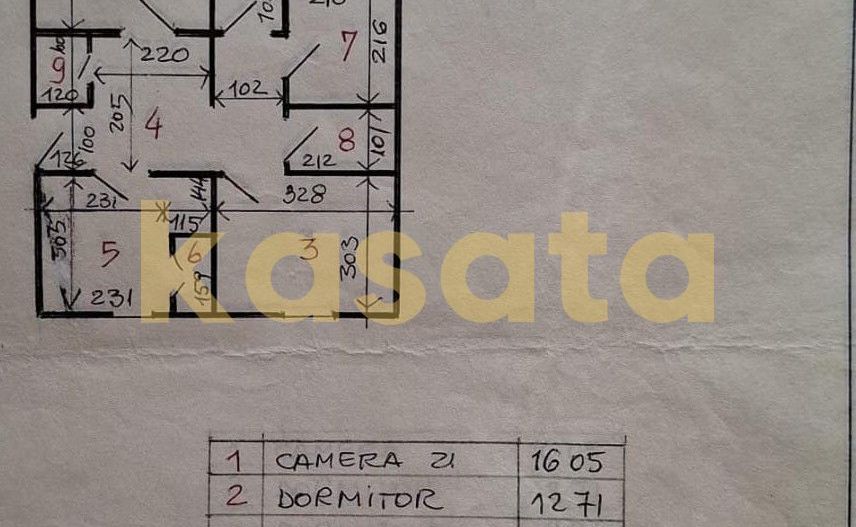 OPORTUNITATE | APARTAMENT 3 CAMERE | AVIATIEI | DECOMANDAT | METROU - Schiță 7