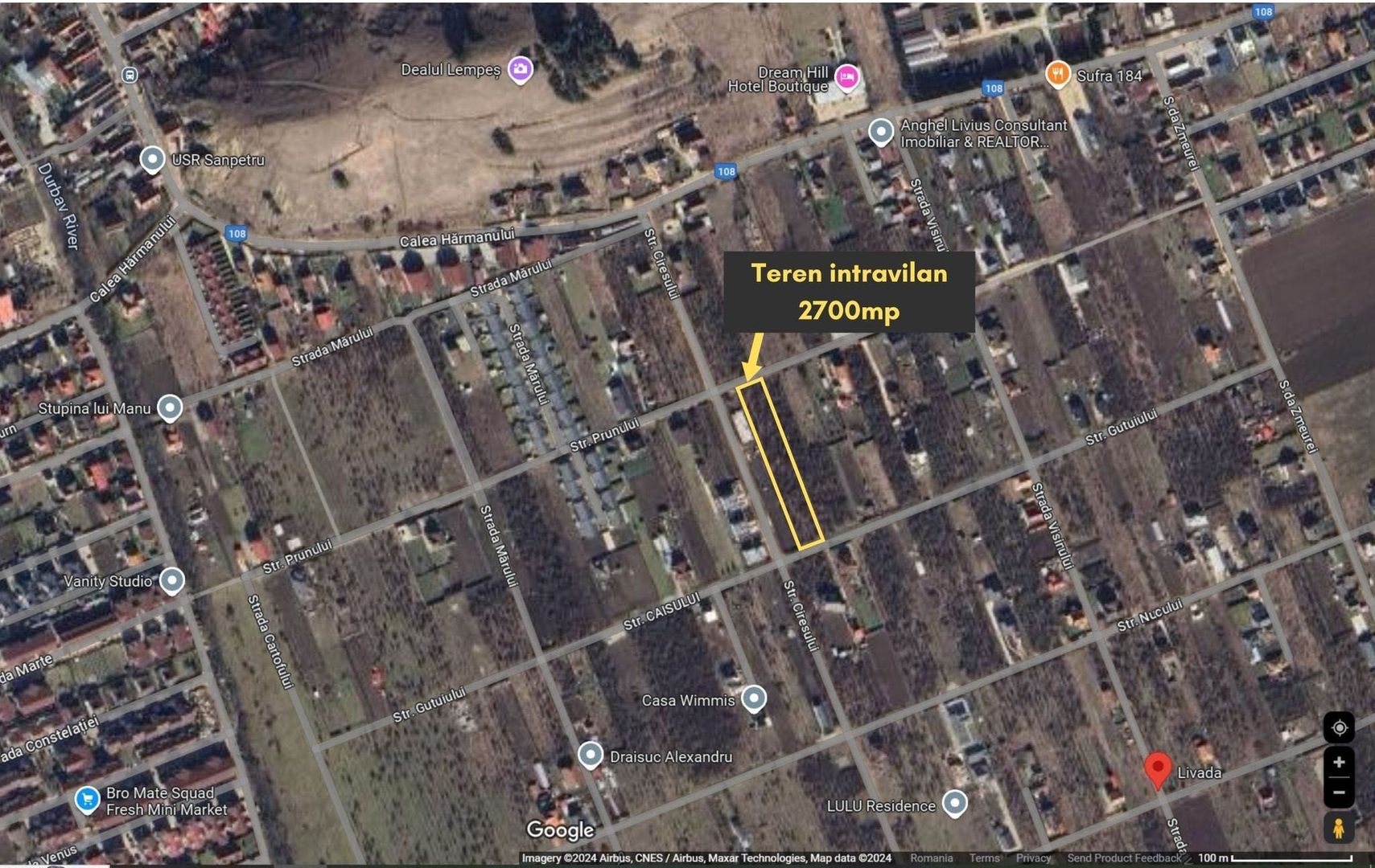 Teren intravilan Sanpetru livada PUZ 2564mp - Poză 10