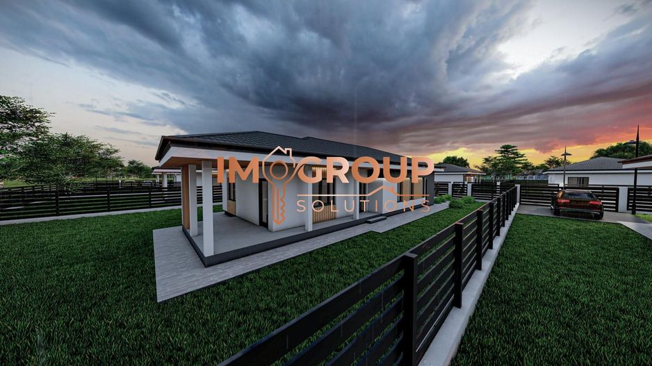 CASA INDIVIDUALA PLAN PARTER - 128 MP - VOROVESTI - Poză 3