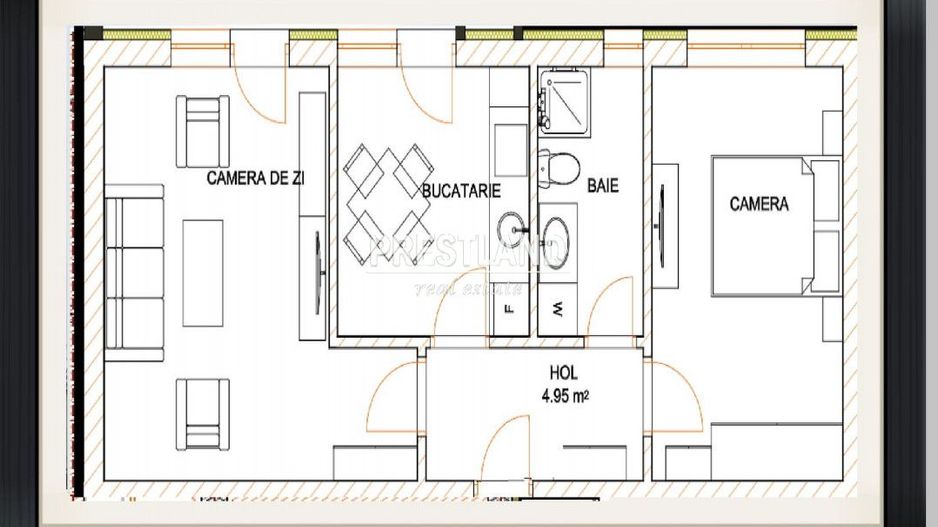 Ofertă ultimul apartament cu 2 camere intabulat în cartea Funciară!! - Poză 1