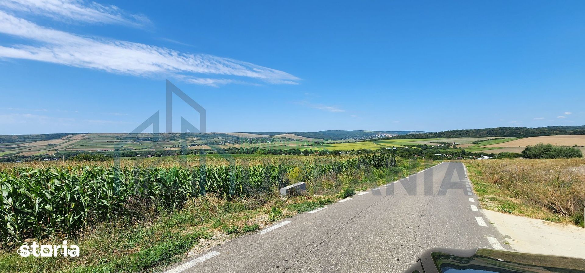Teren 21.000 mp cu acces la asfalt și vedere panoramică, Scânteia - Poză 1