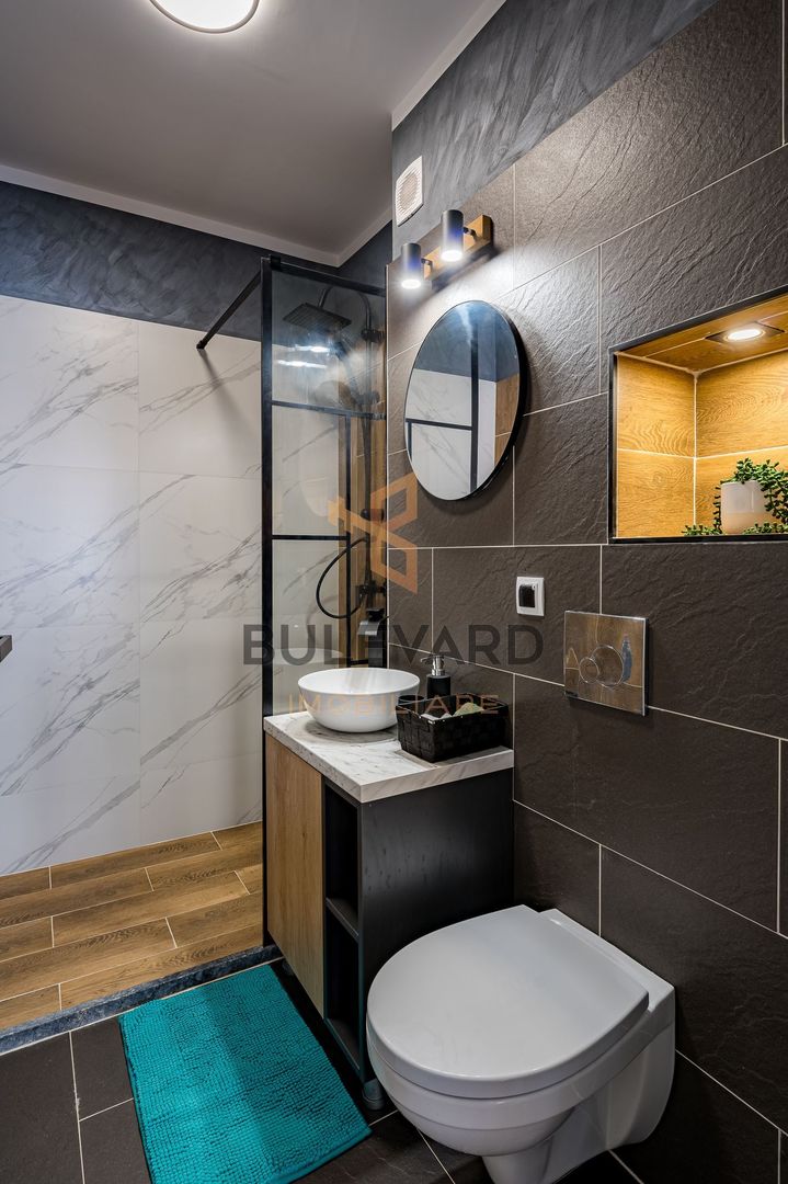 Apartament ultra modern cu 3 camere+terasa inchisa de 12 mp! - Poză 9