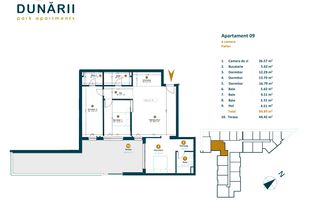 Apartament nou-4 camere si 52 mp terasa la 7 minute de Iulius Mall - Poză 2