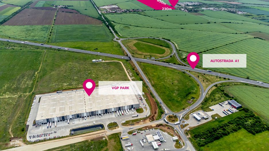 Teren cu PUZ ideal pentru parc logistic și de servicii - Poză 1