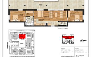 Vinzare Penthouse FINALIZAT SI INTABULAT BRASOV ZONA TRACTORUL - Poză 3