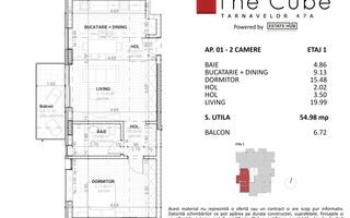 Apartamente premium cu 2 camere Intre Lacuri direct de la dezvoltator - Poză 6