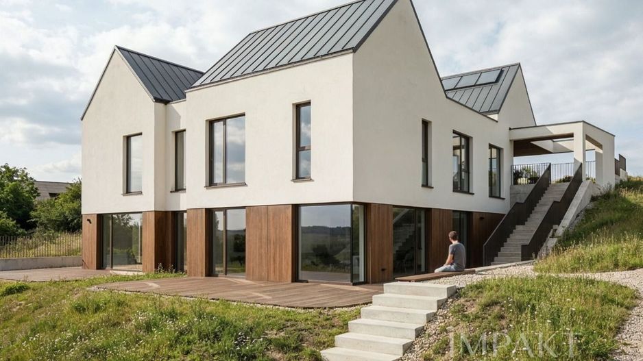 Casa tip duplex, 5 camere, teren 410 mp, panorama spectaculoasa - Poză 3