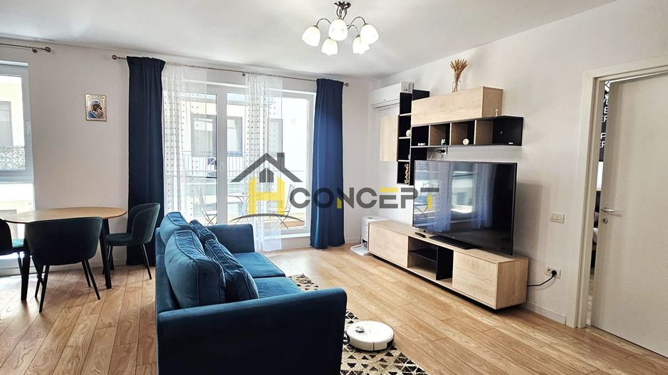 Apartament cu 2 camere, mobilat, Rond OMV Pipera - Poză 6