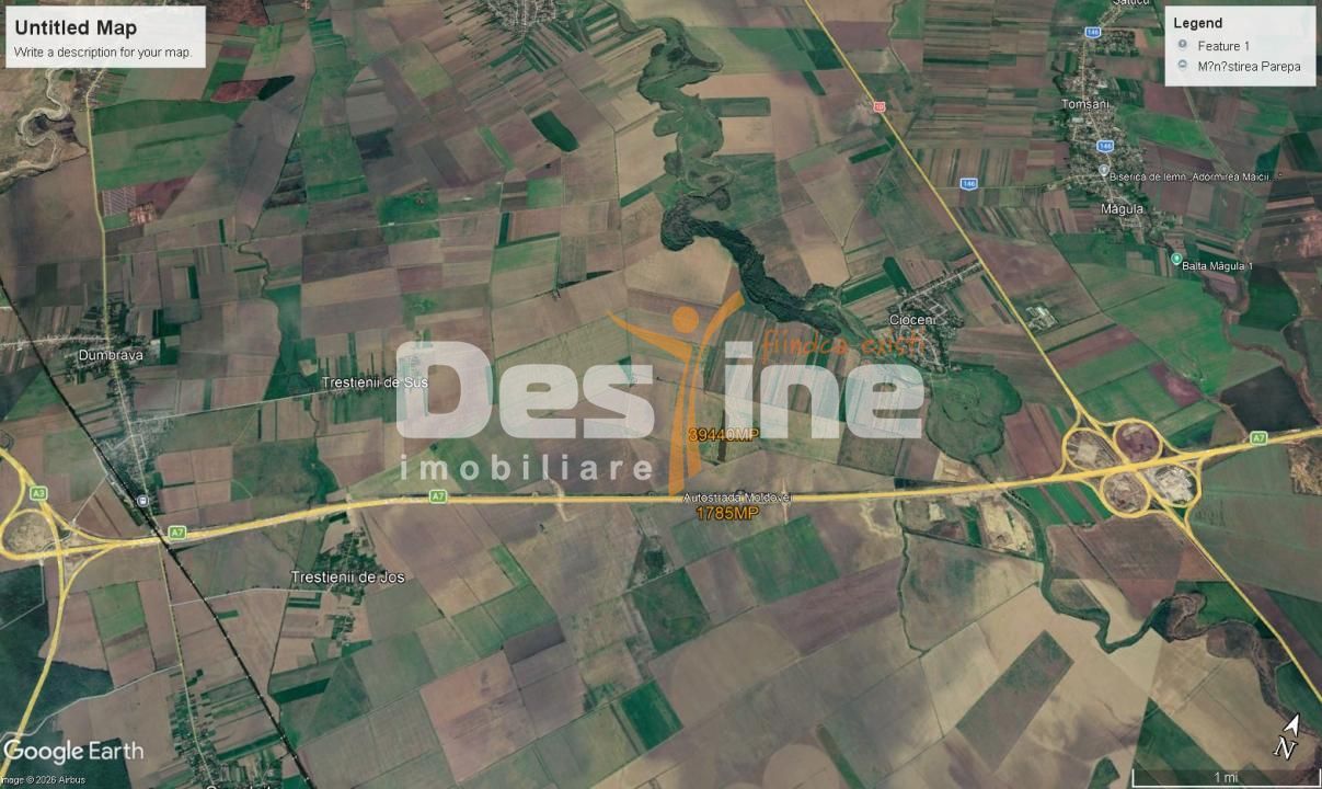 Teren extravilan, neimprejmuit, disponibil imediat, Dumbrava, Prahova - Poză 4