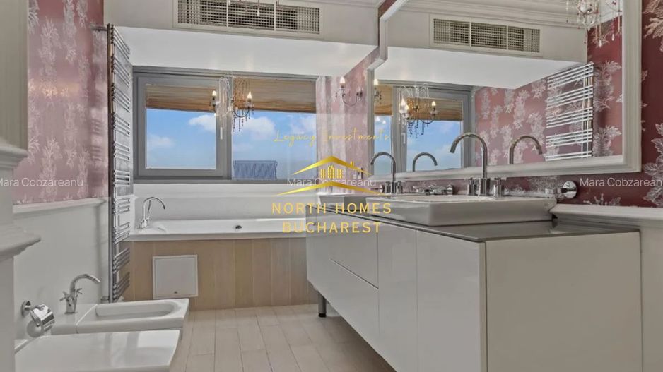 Penthouse 4 camere Green Lake Sisesti + 2 locuri de parcare! - Poză 11