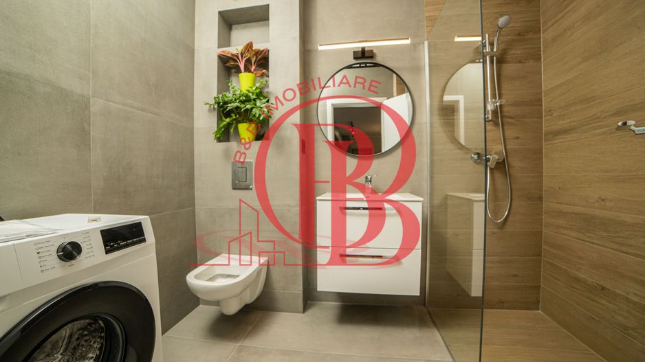 Penthouse 2 camere panouri solare pompa caldura mobilat utilat - Poză 13