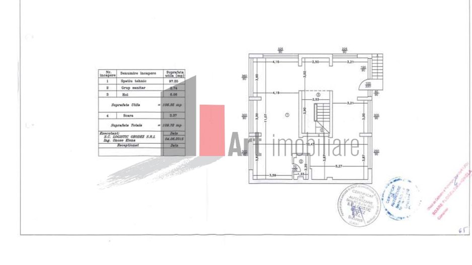 Spatiu comercial 2 etaje stradal, compartimentat - Poză 9