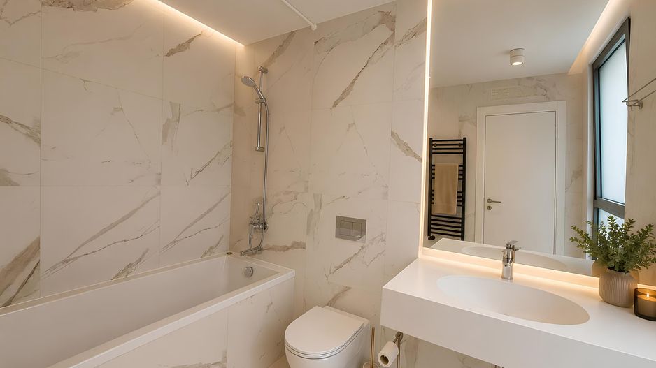 Apartament 3 camere cu terasă și vedere urbană | One Herăstrău Towers - Poză 11