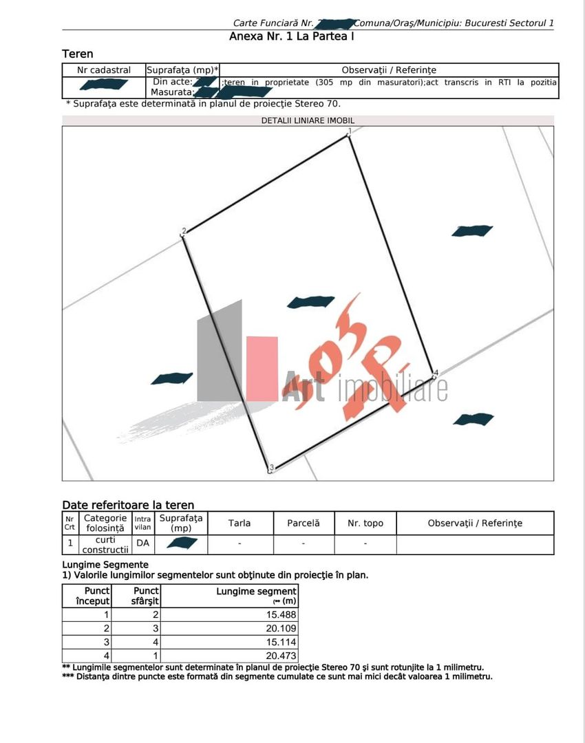 Teren intravilan 550 mp, pretabil dezvoltare, sos Straulesti - Poză 2